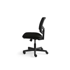 HON Volt Mesh Back Leather Task Chair, Black (HON5713SB11T)