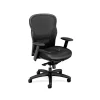 HON Wave Mesh High-Back Task Chair, Adjustable Arms, SofThread Leather Seat (BSXVL701SB11)