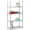 Honey Can Do 5-Tier 200 Lb. Capacity Shelving Unit, Chrome