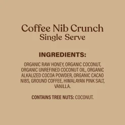 Honey Mama's Coffee Nib Crunch, 1.25 Oz., 12/Box (358-00001)
