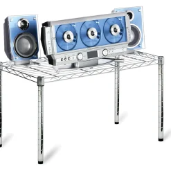 Honey-Can-Do Commercial Wire Table, 14" x 30" (SHF-09692)