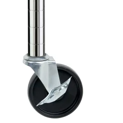 Honey-Can-Do 4-Pack Shelving Unit Casters, Black (SHF-01939)