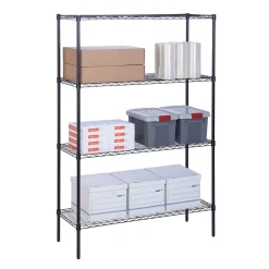 Honey-Can-Do 4-Shelf Metal Shelving Unit, 48