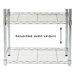 Honey-Can-Do 3-Shelf Metal Unit, 24