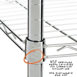 Honey-Can-Do 3-Shelf Metal Unit, 24