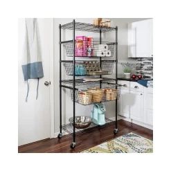 Honey-Can-Do 3-Shelf Steel Shelving Unit, 73.6