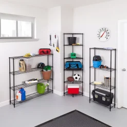 Honey-Can-Do 4-Tier Slim Profile Shelving Unit, 56