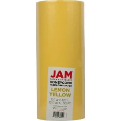 Honeycomb Packing Paper Roll, Lemon Yellow, 12" x 328' (PP10001YE)