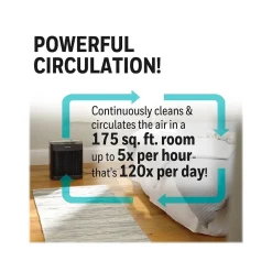 Honeywell InSight Energy Star HEPA Console Air Purifier, Black (HPA5100B)