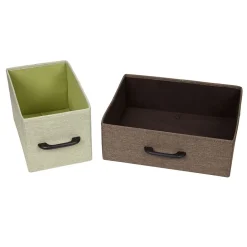 Household Essentials 8-Drawer Tower, Black/Brown/Green/Blue (8044-1)