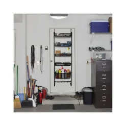 Household Essentials 5-Shelf Plastic Over-the-Door Storage Rack, 20