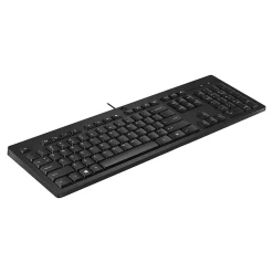 HP 125 Keyboard, Black (266C9AA#ABA)
