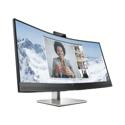 HP E34m G4 Conferencing Monitor 34" Curved LED, Black Head/Silver (Stand) (40Z26AA#ABA)