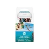 HP Glossy Zink Glossy Photo Paper, 2" x 3", 50 Sheets/Pack (HPIZ2X350)