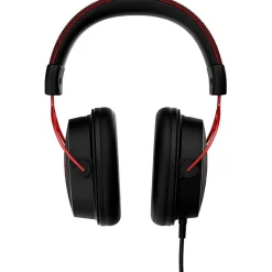 HP HyperX Cloud Alpha Noise Canceling Over-the-Ear Stereo Gaming Headset, 3.5mm, Black/Red (4P5L1AA)