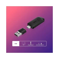 HP HyperX Cloud III Wireless Stereo Gaming Headset, USB Type-C, Black/Red (77Z46AA)