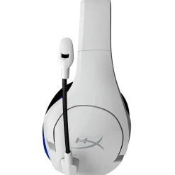 HP HyperX Cloud Stinger Core Wireless Noise Canceling Stereo Gaming Headset, White/Blue (4P5J1AA)