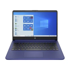 HP Laptop 14" LED Touch-Screen Laptop, Intel Celeron, 2.8 Ghz, 4GB RAM, 64GB SSD, Windows 10, Indigo Blue (47X80UA#ABA)