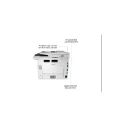 HP LaserJet Enterprise MFP M430f Black & White All-in-One Printer, Scanner, Copier, Fax (3PZ55A)