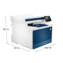 HP LaserJet Pro LJP 4301fdn Color Laser Printer, All-In-One, Print, Scan, Copy, Fax (4RA81F)