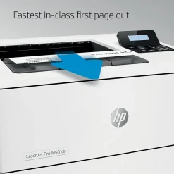 HP LaserJet Pro M501dn Black & White Laser Printer, Single-Function, Print (J8H61A#BGJ)