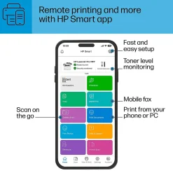 HP LaserJet Pro MFP 4101fdn Wired Black & White Laser Printer, All-In-One Print, Copy, Scan, Fax, Best for Office (2Z618F)