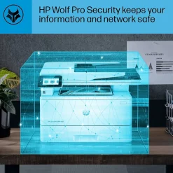 HP LaserJet Pro MFP 4101fdw Wireless Black & White Laser Printer, All-In-One, Print, Scan, Copy, Fax, Best for Office (2Z619F)