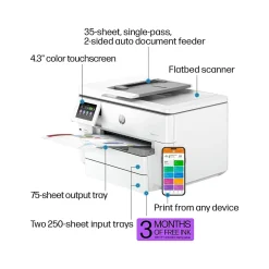 HP OfficeJet Pro 9730e Wide Format Wireless All-in-One Color Printer, Best for Office, 3 Months FREE INK with HP+ (537P6A)
