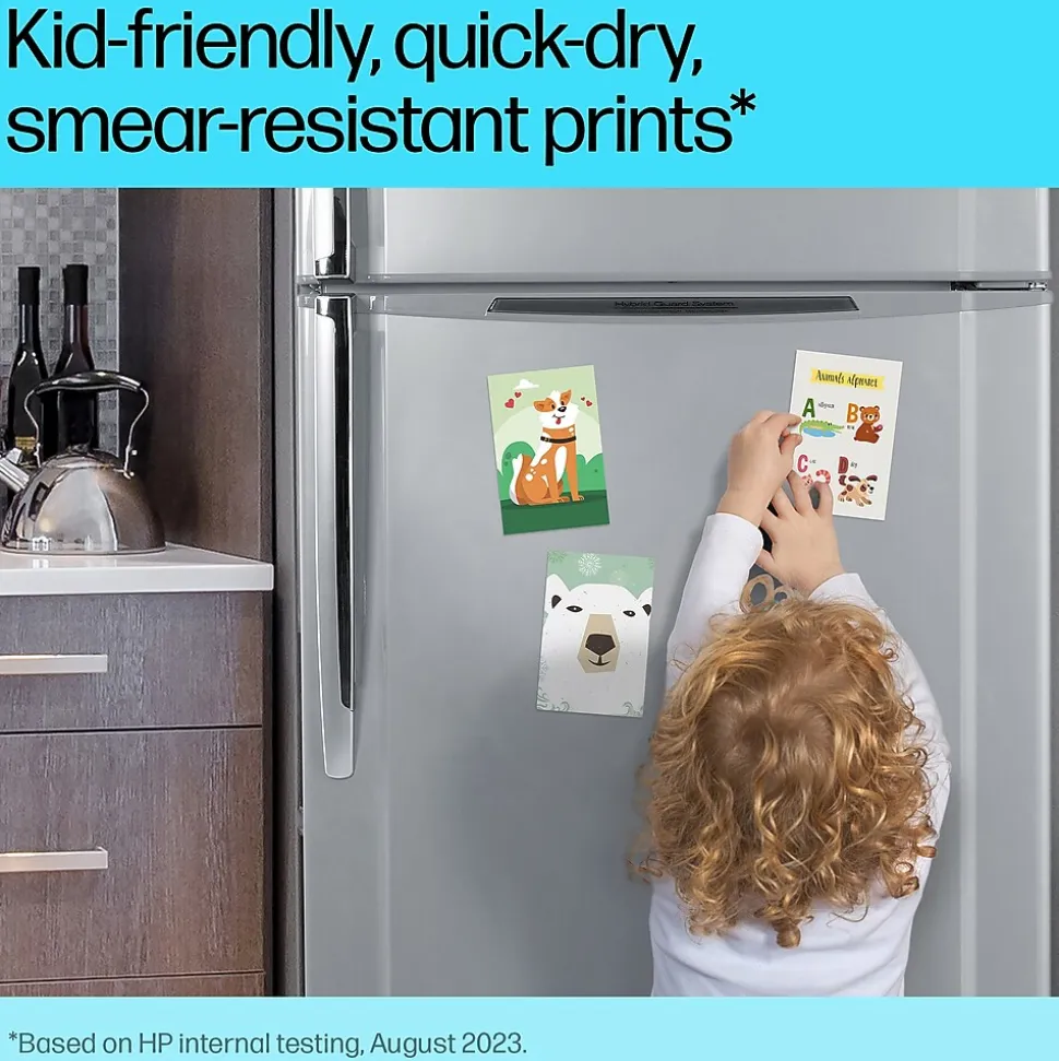 HP Picture Stickers, 4" x 6", 25 Sheets/Pack (8L1U8A)