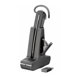 HP Poly Cradle, Wireless Headset Charging Capability, Black (85T32AA#ABA)