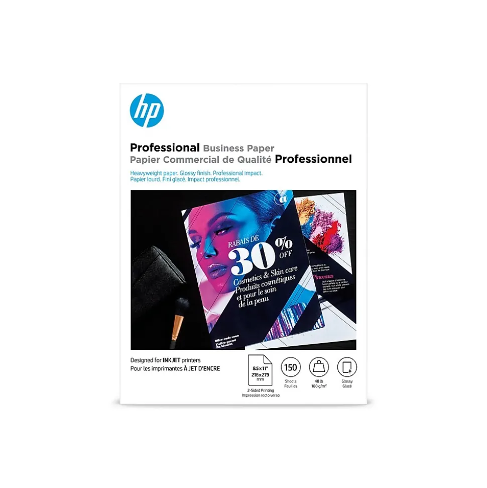 HP Professional Glossy Business Paper, 11" x 17", 150 Sheet/Pack (CG932A)