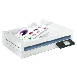 HP ScanJet Enterprise Flow N6600 fnw1 Wireless Duplex Flatbed Document Scanner, White (20G08A#BGJ)