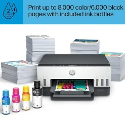 HP Smart Tank 6001 Wireless All-in-One Color Ink Tank Printer Scanner Copier, 2 years ink included (2H0B9A)