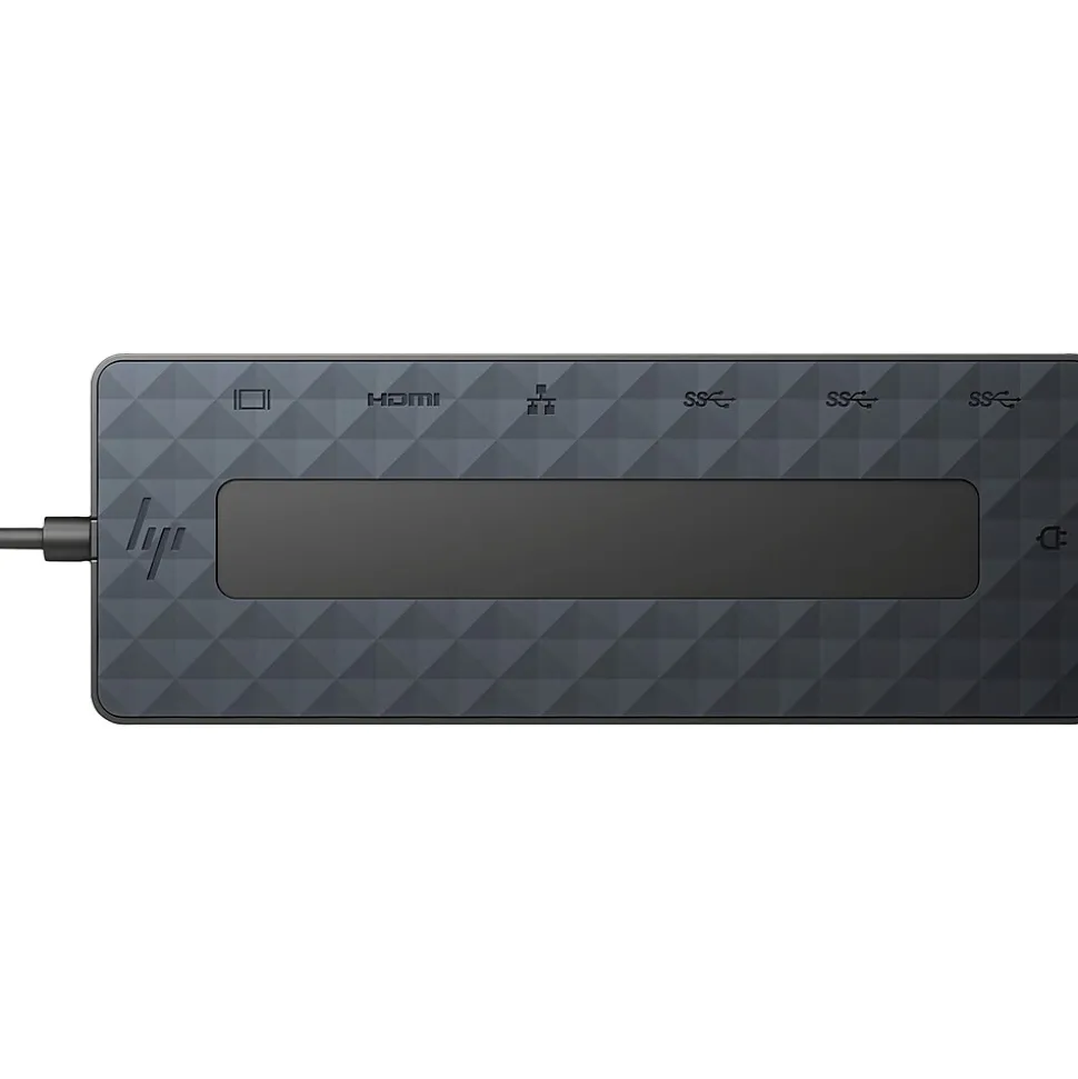 HP Universal 7-Port USB-C Hub, Black (50H55UT)