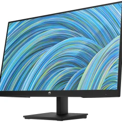 HP V24v G5 23.8" Widescreen LCD Monitor, Black (65P62AA)