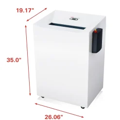 HSM 390.3L6 12-Sheet Cross-Cut Paper Only Shredder (16601430)