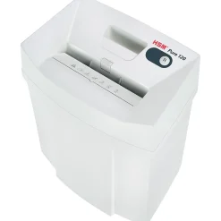 HSM Pure 120 14 Sheet Strip-Cut Shredder, White (2310113)