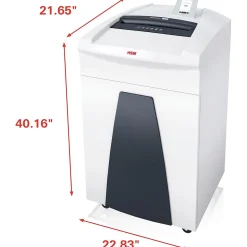 HSM SECURIO P36i 49-Sheet Strip-Cut Multi-Media Shredder (1851)
