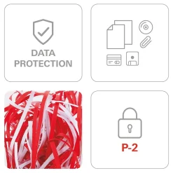 HSM SECURIO P36i 49-Sheet Strip-Cut Multi-Media Shredder (1851)