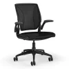 Humanscale Diffrient World Ergonomic Mesh Swivel Task Chair, Black (W11BJ10J10SHNSC)