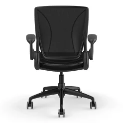 Humanscale Diffrient World Ergonomic Mesh Swivel Task Chair, Black (W11BJ10J10SHNSC)