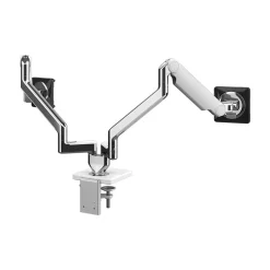 Humanscale Dual Monitor Arm, Polished Aluminum (X22DBW)