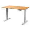 Humanscale eFloat Go 2.0 48"W Electric Rectangular Adjustable Standing Desk, Bamboo (FYH12TS2448BM)