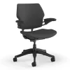 Humanscale Freedom Ergonomic Fabric Swivel Task Chair, Gray (F111GFT12XFSHNSC)