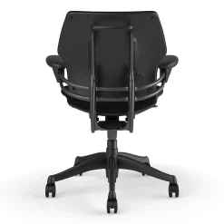 Humanscale Freedom Ergonomic Fabric Swivel Task Chair, Black (F111GFT10XFSHNSC)