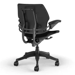 Humanscale Freedom Ergonomic Fabric Swivel Task Chair, Black (F111GCF10XFSHNSC)