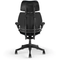 Humanscale Freedom Headrest Ergonomic Fabric Swivel Task Chair, Black (F211GCF10XFSHNSC)