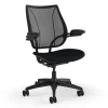 Humanscale Liberty Ergonomic Fabric Swivel Task Chair, Black (L113BM10CF10XFSHNSC)