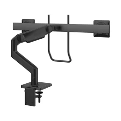 Humanscale M8.1 Adjustable Dual Monitor Arm with Crossbar, Up to 28