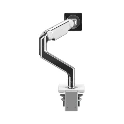 Humanscale M8.1 Adjustable Single Monitor Arm, Polished Aluminum (M81TBW)